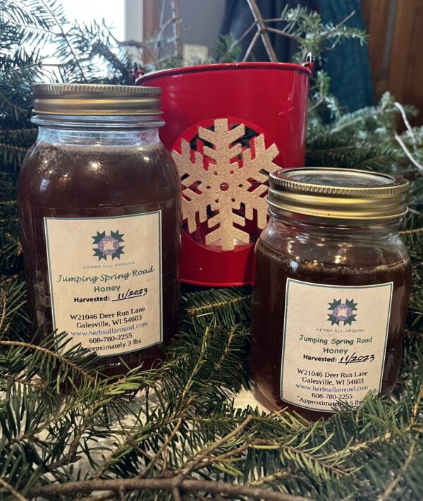 Raw Honey one quart.